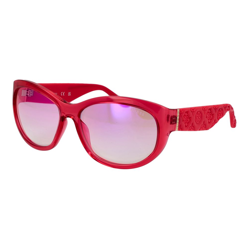 Guess Sonnenbrille aus roségoldenem Edelstahl